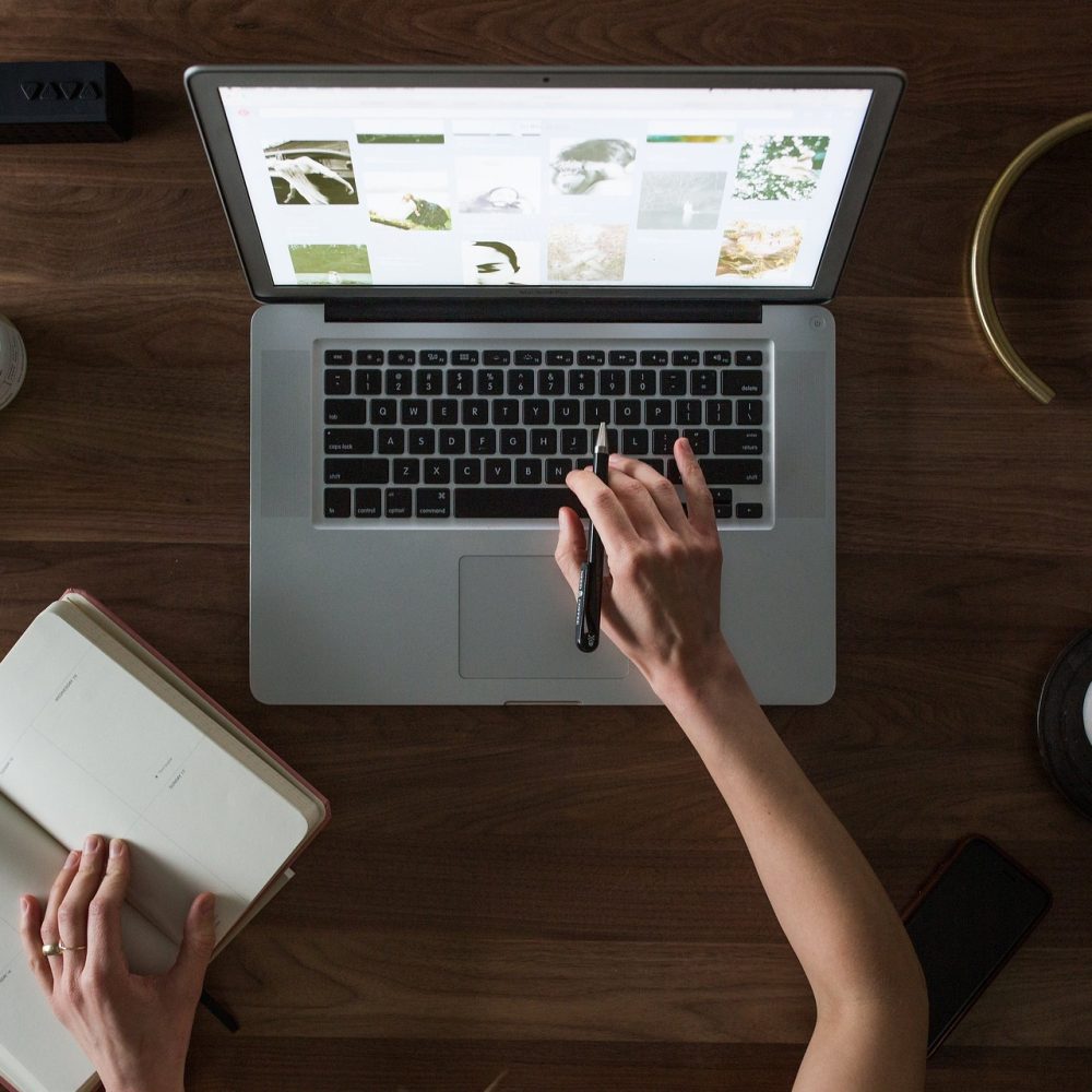 Website Designer desk